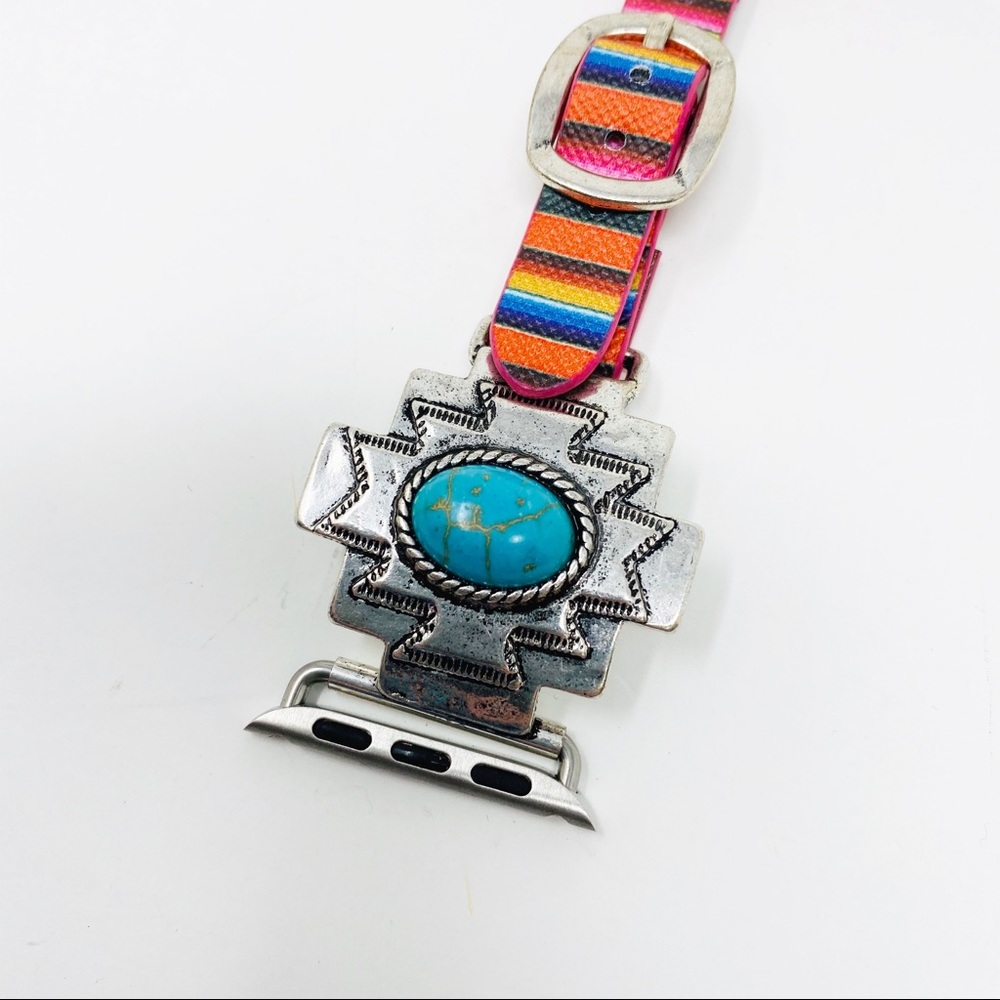 Western Aztec Apple Watch Band - Serape - Picture 3 of 6